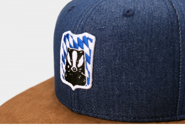 "Dachsbräu" - denim (Snapback)